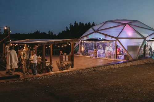 Шатер-сфера - Кантри Клаб  в  Ижевске