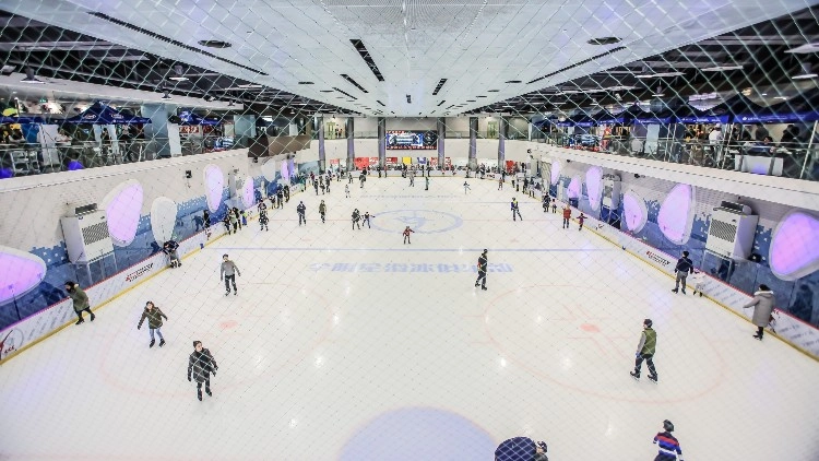 Каток All Star Skating Club в Пекине: Отдых, Торговый центр,