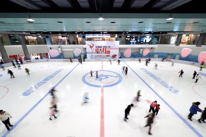 Каток All Star Skating Club в Пекине: Развлечения, Торговый центр,