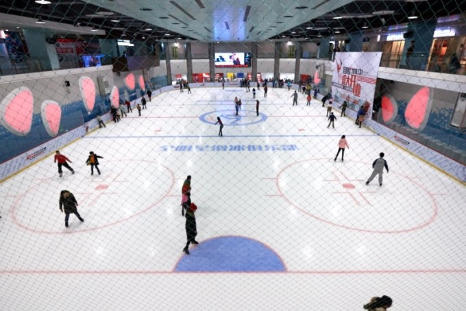 Каток All Star Skating Club в Пекине: Развлечения, Торговый центр,