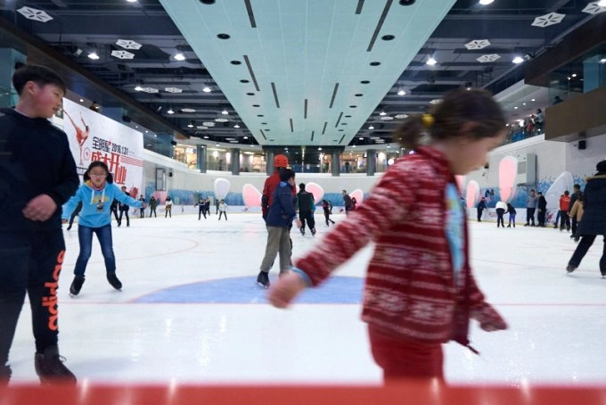 Каток All Star Skating Club в Пекине: Развлечения, Торговый центр,
