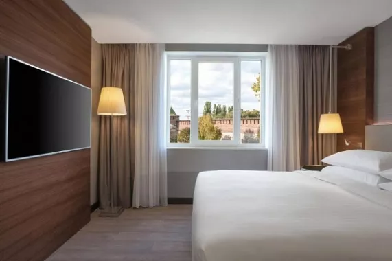 Отель в Нижнем Новгороде "Sheraton".