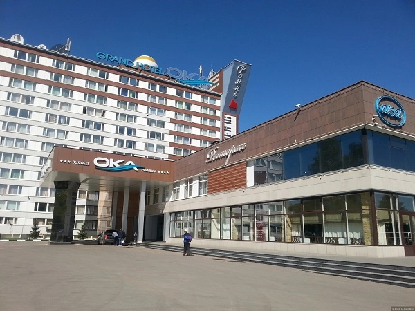 Гранд Отель Ока в Нижнем Новгороде: спа-комплекс, бассейн, бильярд, боулинг, парковка, Тренажерный зал, Чилим, Отель,