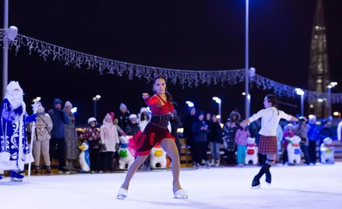 Открытый каток Каток у Флагштока  в  Санкт-Петербурге