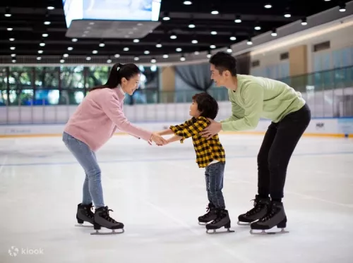 Каток Champion rink at Joy City Mall в Пекине