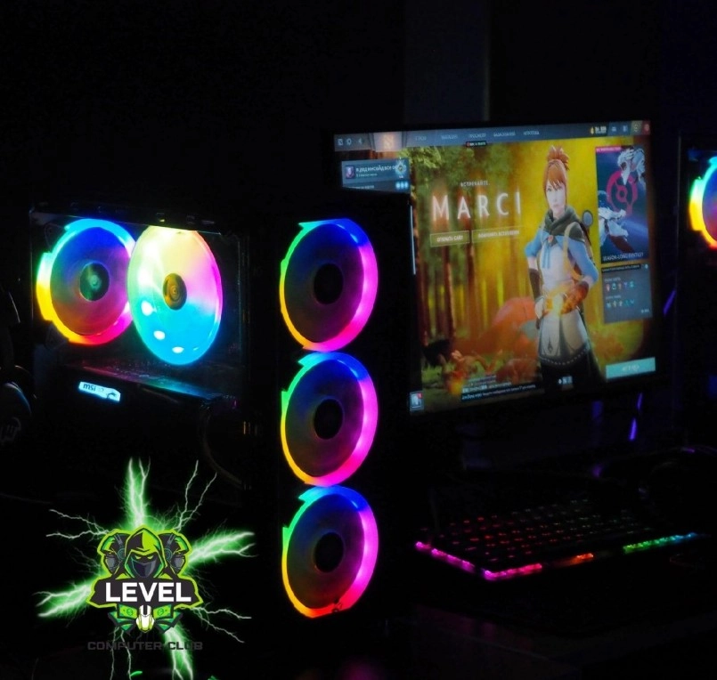 Компьютерный клуб Level в Краснодаре: Чилим, ПК, Компьютерный клуб, Dota, CS:GO, Круглосуточно,