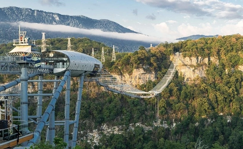 Парк уникальных впечатлений Skypark Sochi в Сочи: Высота, Полёт, Экстрим,