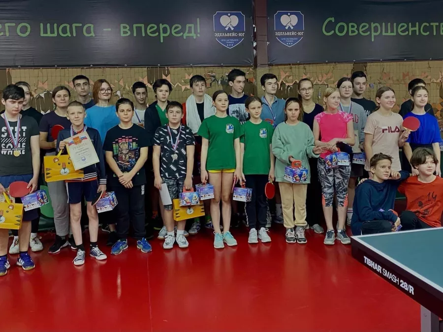 Клуб настольного тенниса Эдельвейс - Юг в Краснодаре: Развиваться, Чилим, Развлечения, Компания, Следить за здоровьем, Настольный теннис, Теннис,