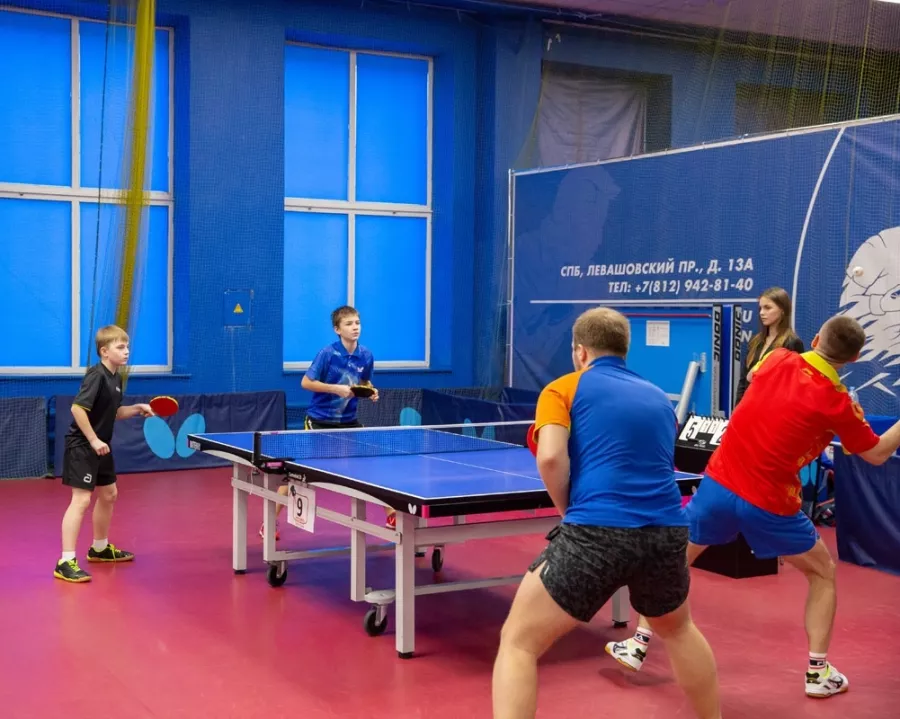 Арена Топ-Спин в Санкт-Петербурге: Топ-Спин, Настольный теннис, Table Tennis, Sauna, Сауна,