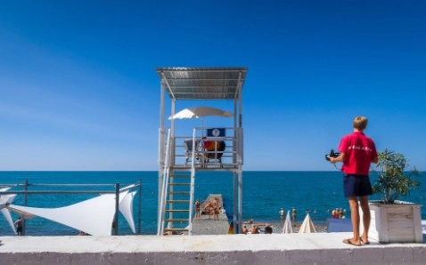 Пляж Альбатрос в Сочи: Черное море , На море , Пляж, Летний отдых ,