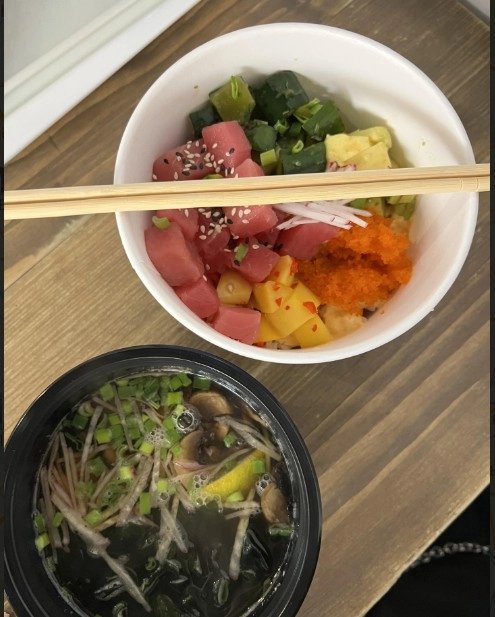 Кафе Wave California poke в Москве: Гавайская кухня, Заказ навынос, Суши, Бизнес-ланч,