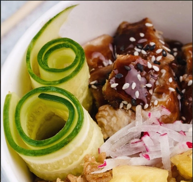 Кафе Wave California poke в Москве: Гавайская кухня, Заказ навынос, Суши, Бизнес-ланч,
