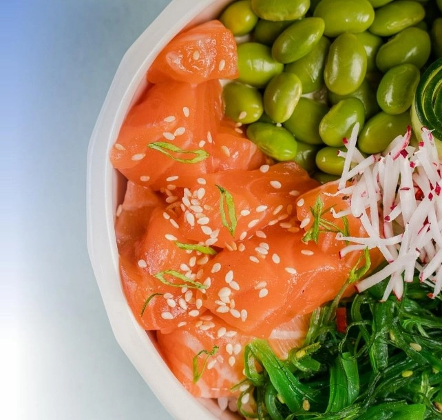 Кафе Wave California poke в Москве: Гавайская кухня, Заказ навынос, Суши, Бизнес-ланч,