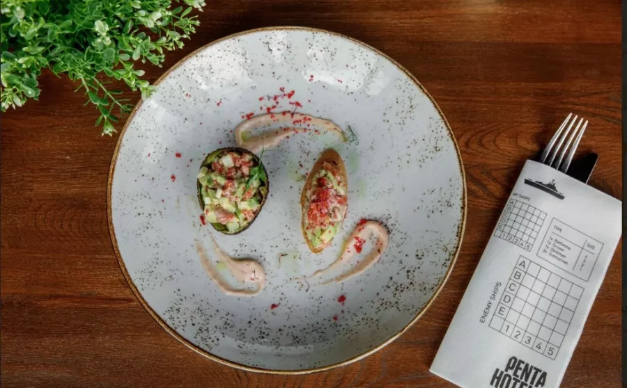Гастробар Penta в Москве: Средиземноморская кухня, Европейская кухня, Меню на английском, Азиатская кухня, Проведение банкетов, Настольные игры,