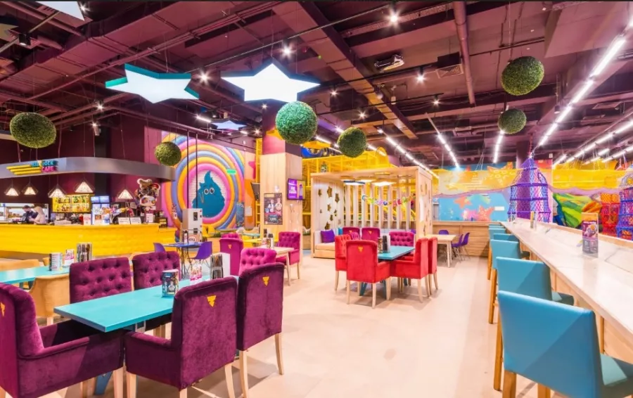 Семейный парк приключений KIDZROCK Cafe в Москве: Постное меню, Винная карта, Настольные игры, Европейская кухня, Детская комната, Русская кухня,