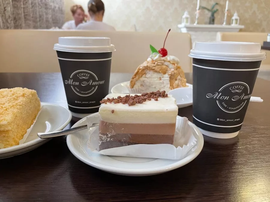 Кондитерская Mon Amour в Анапе: Блины, Доставка, Летняя терраса, Еда,