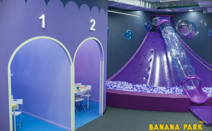 Детский парк BANANA PARK в Санкт-Петербурге: Не пропусти, Активный Отдых, Лабиринт, Батуты, Аниматор, Тарзанка,