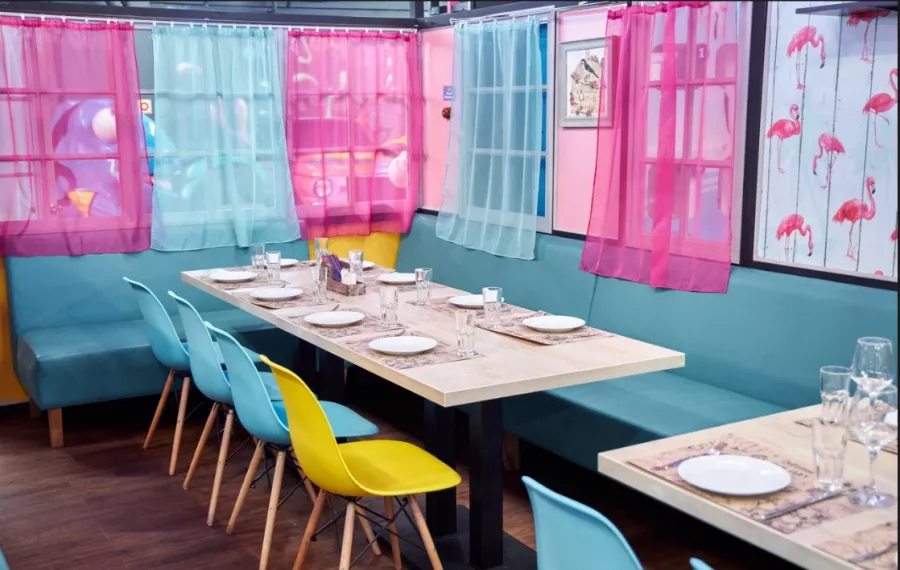 Ресто-парк семейного отдыха Fun City в Санкт-Петербурге: Скалодром, Интерактивная Комната, Горки, Лабиринт, Батуты, Не пропусти,