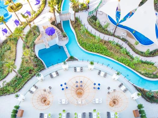 Отель Centara Mirage Beach Resort Dubai 4* в Дубаи: Отель на берегу , Аквапарк , Спа , Интернациональная кухня , Новый отель , Уютный отель , Веревочный городок ,