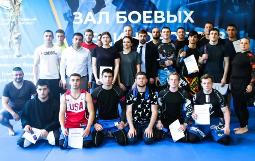 Сборная команда ДГТУ по ММА и Грэпплингу в Ростове-на-Дону