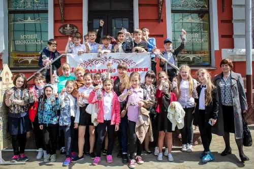 Музей шоколада ШОКОЛАДУШКА  в  Краснодаре