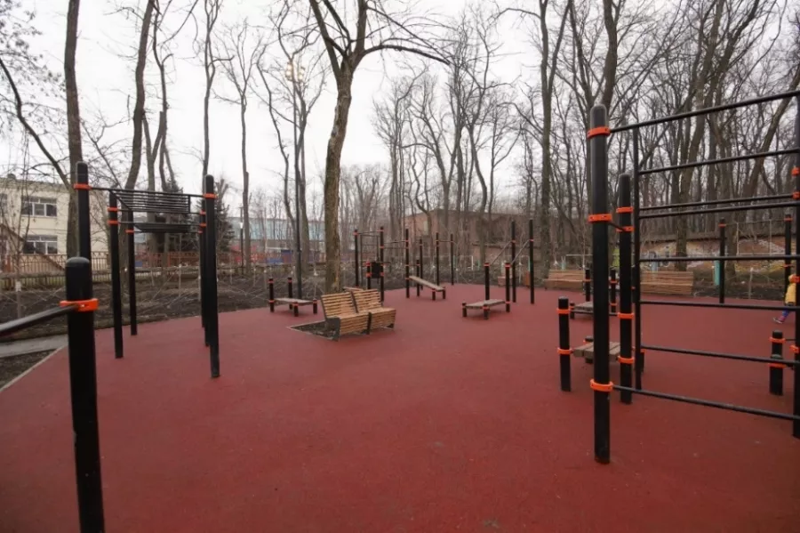 Осенний парк в Ростове-на-Дону: Парк,