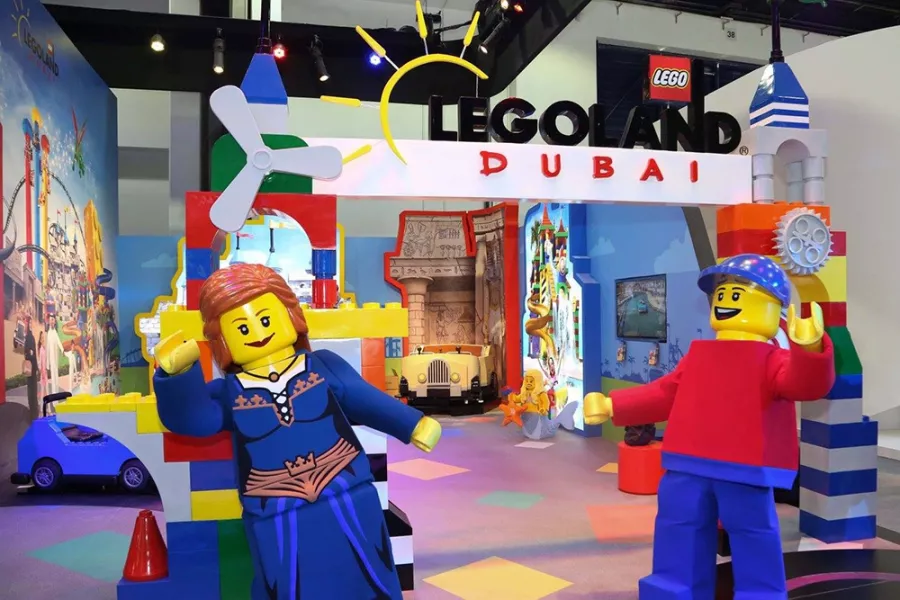 Парк Аттракционов Legoland в Дубаи: Парк атракционов , Лего , Лего- город , Горки , Конструктор , Тематический парк ,