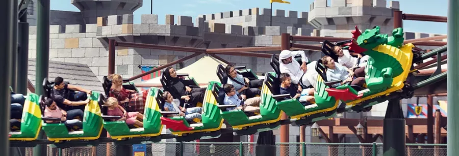 Парк Аттракционов Legoland в Дубаи: Парк атракционов , Лего , Лего- город , Горки , Конструктор , Тематический парк ,