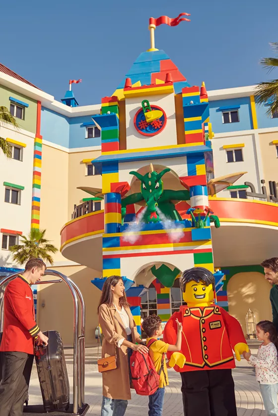 Парк Аттракционов Legoland в Дубаи: Парк атракционов , Лего , Лего- город , Горки , Конструктор , Тематический парк ,