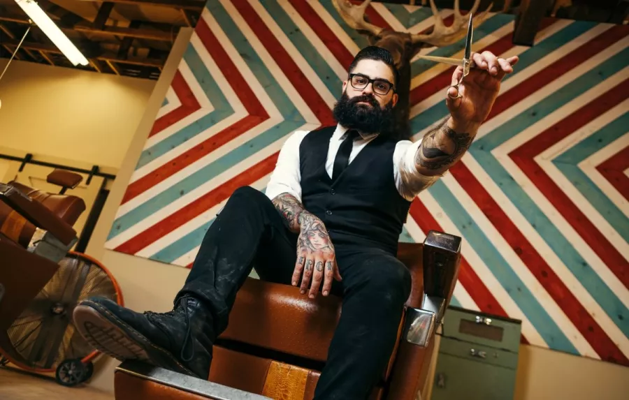Барбершоп Barbershop Baron в Владивостоке: Парикмахерская, Мужчины, Борода, Tattoo studio, Barber school,