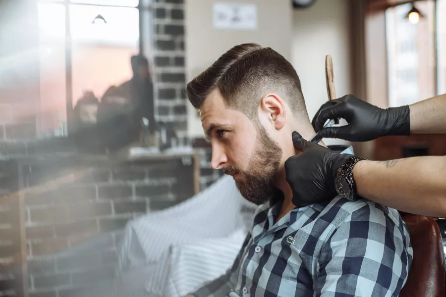 Барбершоп Fahrenheit Barbershop в Владивостоке: Стрижка, Мужчины, Борода, Barbershop, Men,