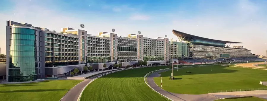 Скачки Dubai racing club в Дубаи: Скачки , Ипподром , Ставки , Забег , Гоночный комплекс ,