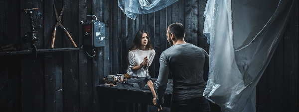 Квест Phobia Dubai в Дубаи: Квест , Загадки , Побег , Интеллектуальная игра , Интерактивная реальность , Страшная Игра ,
