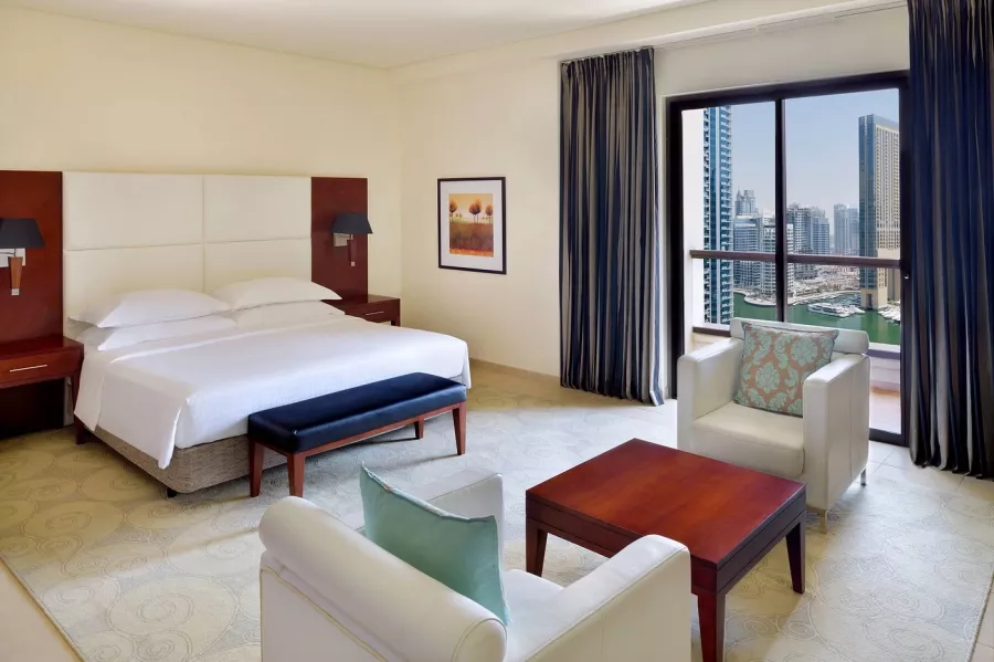 Отель Delta Hotels by Marriott 4* в Дубаи: Прибрежный отель , Американский бар , Бассейн , Конференц-зал, Апартаменты , Бразильский ресторан , Фитнес,