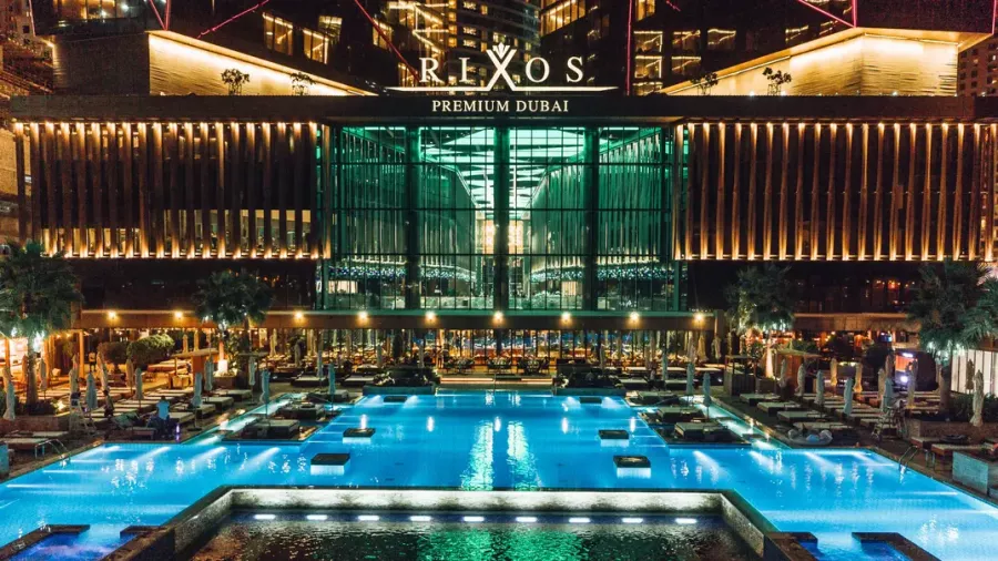Отель Rixos Premium 5* в Дубаи: Бар, Отель, комфорт, Бассейн,