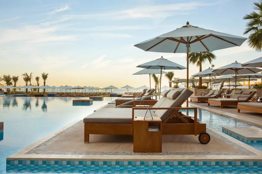 Отель Rixos Premium 5* в Дубаи: Бар, Отель, комфорт, Бассейн,