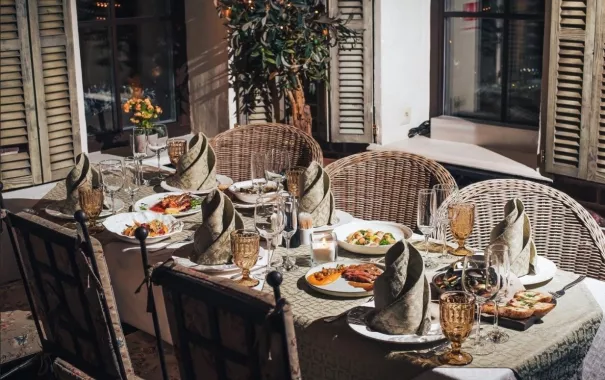 Итальянский ресторан "Villa della Pasta".