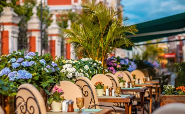 Итальянский ресторан "Villa della Pasta".