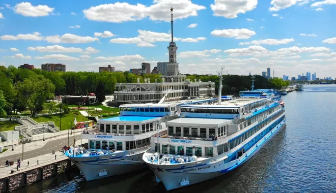 Московское речное пароходство.