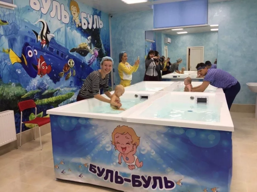 Детский бассейн Буль-Буль в Краснодаре: Дети, Малыши, Бессейн, Плавание, Чилим, Следить за здоровьем,