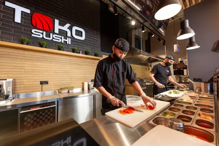 Суши-бар "Toko sushi".