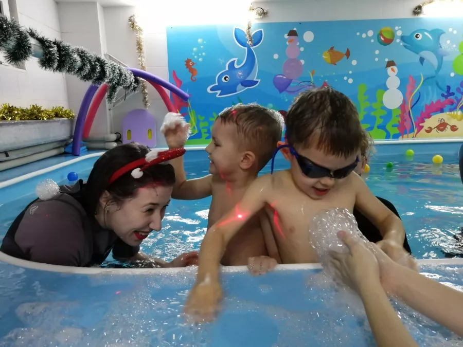 Плавание для детей Аквапузики в Краснодаре: Дети, Плавание, Следить за здоровьем, Бассейн, Обучение,