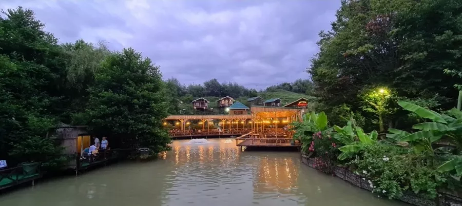 Агротуристический комплекс Ачигварское озеро в Адлере: Отдых, Бассейн, Бильярд, Купели, Рыбалка,