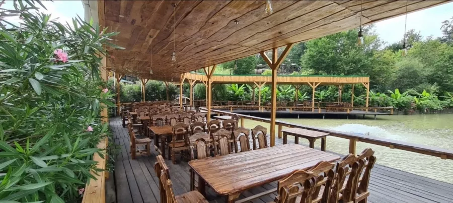 Агротуристический комплекс Ачигварское озеро в Адлере: Отдых, Бассейн, Бильярд, Купели, Рыбалка,