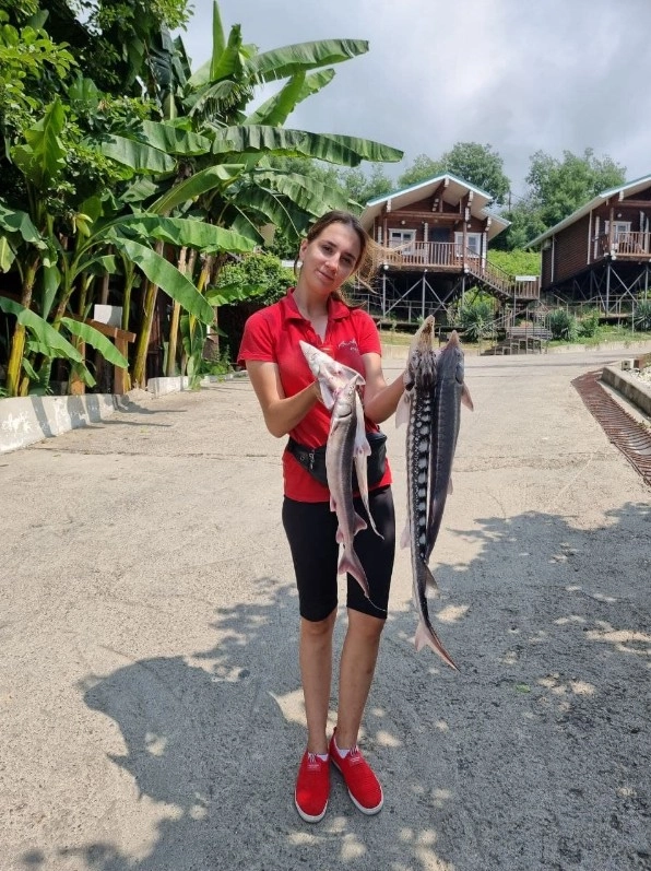Агротуристический комплекс Ачигварское озеро в Адлере: Отдых, Бассейн, Бильярд, Купели, Рыбалка,