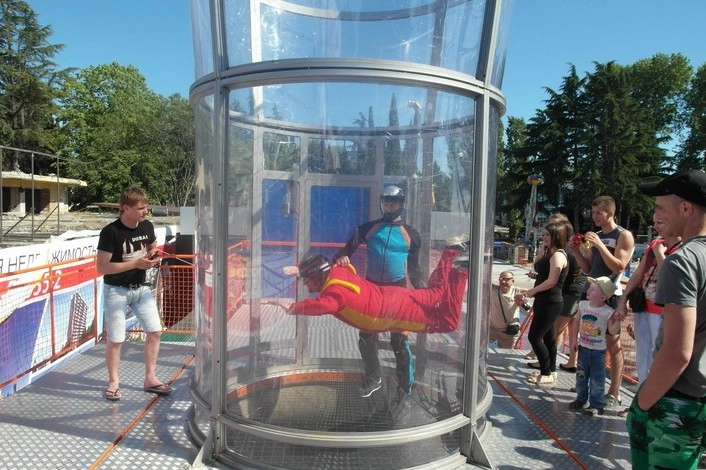 Аэротруба  "Ветер Таная".