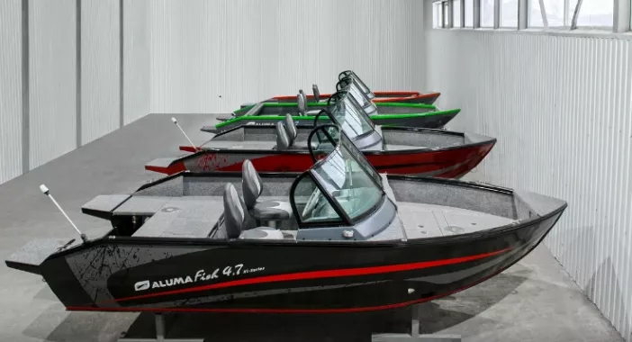 Яхта "Aluma-boats"