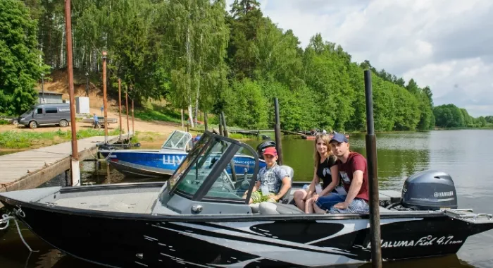 Яхта "Aluma-boats"