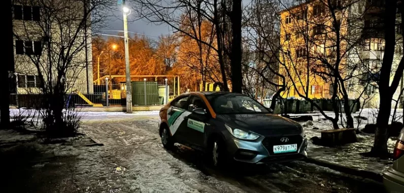 Заказ автомобилей "Делимобиль"