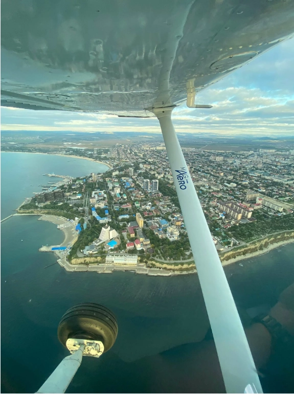 Полеты на самолете "Mag Aero".